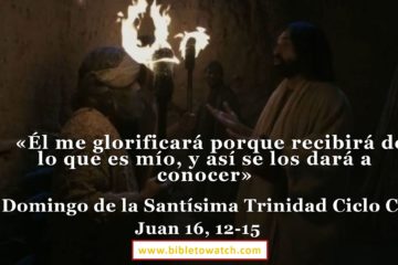 Lectio Divina Dominical de la Santísima Trinidad Ciclo C